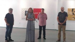 Заместниккметът Христина Шопова откри изложба Живописна технология в съвременното изкуство