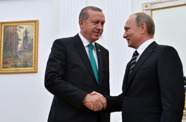 Ердоган и Путин се срещат в Санкт Петербург
