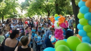 Улична анимация игри и концерт за децата за празника на