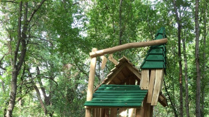 Къщата на баба Яга е новата атракция в парк Лаута