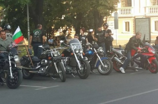 И старозагорски мотористи на протест, поискаха справедливост