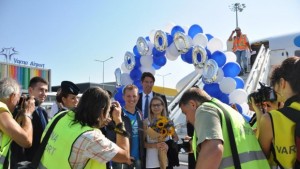 Михал Масне от Полша е едномилионният пътник на летище Варна