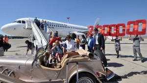 Два милиона пътници минаха през летището