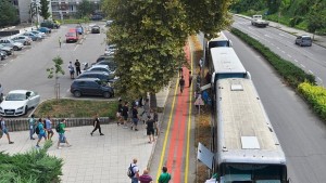 Шест автобуса тръгнаха от Разград за мача на Лудогорец с