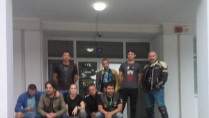 Мотористи протестираха пред сградата на съда в Силистра