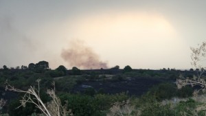 Голям пожар между Изворово и Дрипчево Бедствено положение за двете