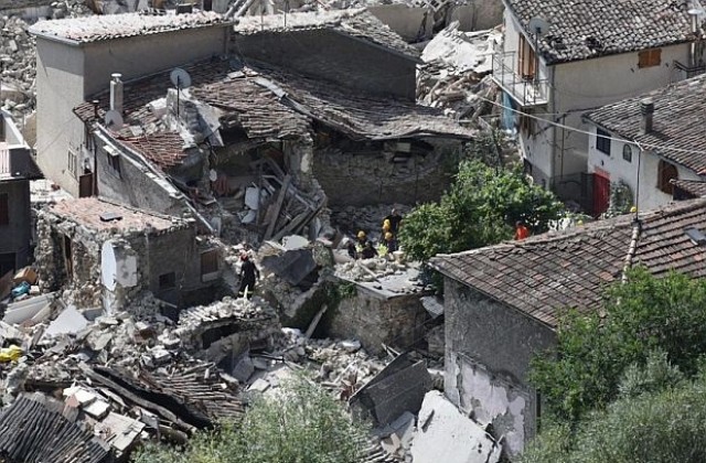 Няма опасност от земетресение на Балканите след труса в Италия