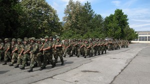 Граната вдигна накрак военно формирование