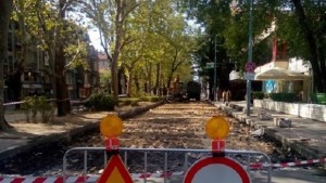 Затварят изцяло западното платно на Руски въвеждат двупосочно движение