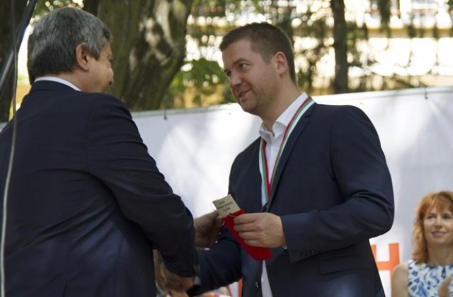 Златен медал „Капитан Петко Войвода“ за кмета Живко Тодоров