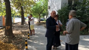 Над 2 хил кв метра тротоари изградиха в Тракия