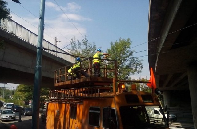 За месец премахват 30 км опасни тролейбусни мрежи в Пловдив