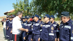 Пожарната в Елхово с награда от вътрешния министър