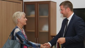 Живко Тодоров се срещна с британският посланик Ема Хопкинс