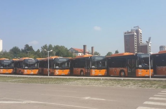 70 нови автобуса тръгват по софийските улици от днес