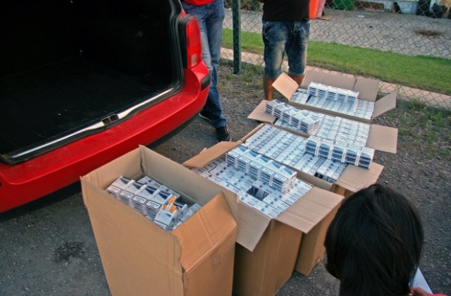 100 000 къса контрабандни цигари са задържани след преследване на АМТракия