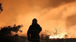 Военнослужещи от Сухопътните войски продължават участието си в гасене на