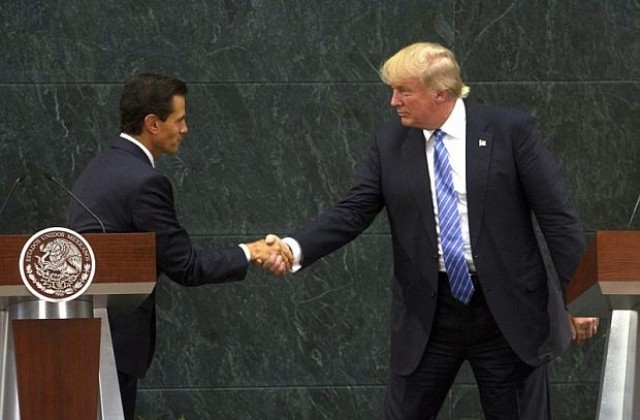 Пеня Нието след срещата си с Тръмп: Направих го заради Мексико