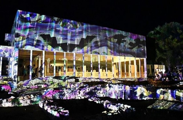 Светлинно шоу на римската вила Армира край Ивайловград спира дъха (СНИМКИ)