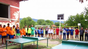 Отец Спас освети новата спортна площадка на с Богатово