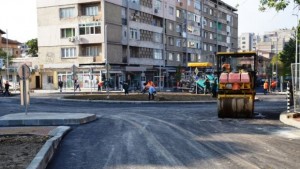 До броени дни пускат новото кръгово кръстовище в Благоевград