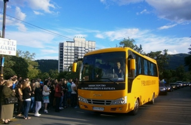 Училищните автобуси в община Кюстендил са в готовност за новата учебна година
