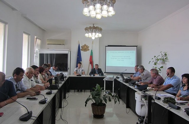Първо заседание на Областния съвет за намаляване на риска от бедствия