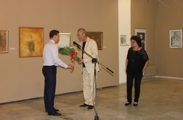 Николай Стайковски с юбилейна изложба в ХГ „Илия Бешков” – Плевен