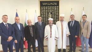 Ахмед Ахмедов на прием в Главното мюфтийство послучай Курбан Байрам