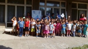 Урок по спортна гимнастика в детска градина Незабравка