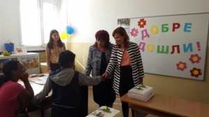 Първият учебен ден на децата в единственото училище за незрящи