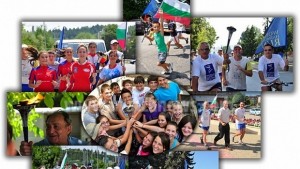 Атлети от Сливен носят факела на мира