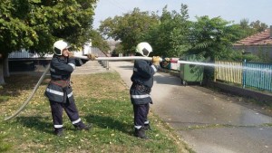 Малчугани усетиха адреналина на пожарникарската професия