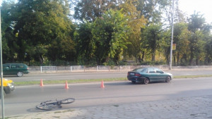 Блъснаха дете с колело на Руския паметник в Шумен