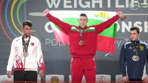 Варненец шампион на Европейското по вдигане на тежести
