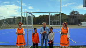 Монтана се сдоби с нова спортна площадка