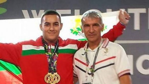 Сливналията Васил Маринов стана европейски шампион по вдигате на тежести