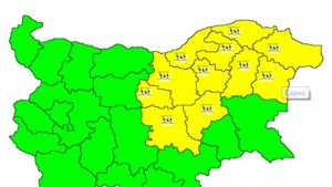 Застудяване и дъжд във вторник Варна с жълт код
