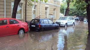 Силна буря се разрази във Видин