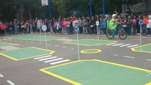 Откриха площадка за обучение по безопасност на движението в 31во