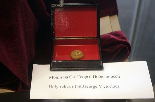 Мощите на св. Георги Победоносец са изложени в НИМ до 29 септември