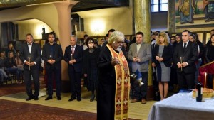 Панихида в памет на жертвите от битката при Каймакчалан