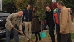 Артисти от Операта засадиха дръвчета