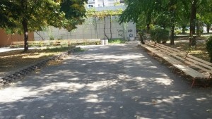 Нови пейки в Северен