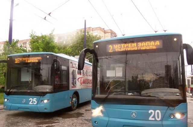 Пазарджишките тролеи не работят заради профилактика