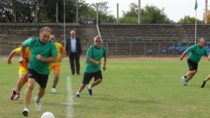 Отборът на кметовете на община Нова Загора спечели футболен мач