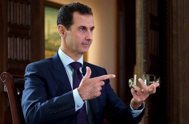 Асад: Сирийската криза е конфликт между Запада и Русия