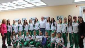Свиленград посрещна мажоретния си състав бронзов медалист от европейското