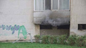 Заварчик предизвика пожар в жк Васил Левски