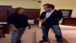 Дуги Уайт се срещна с Веско Ешкенази днес в Хасково